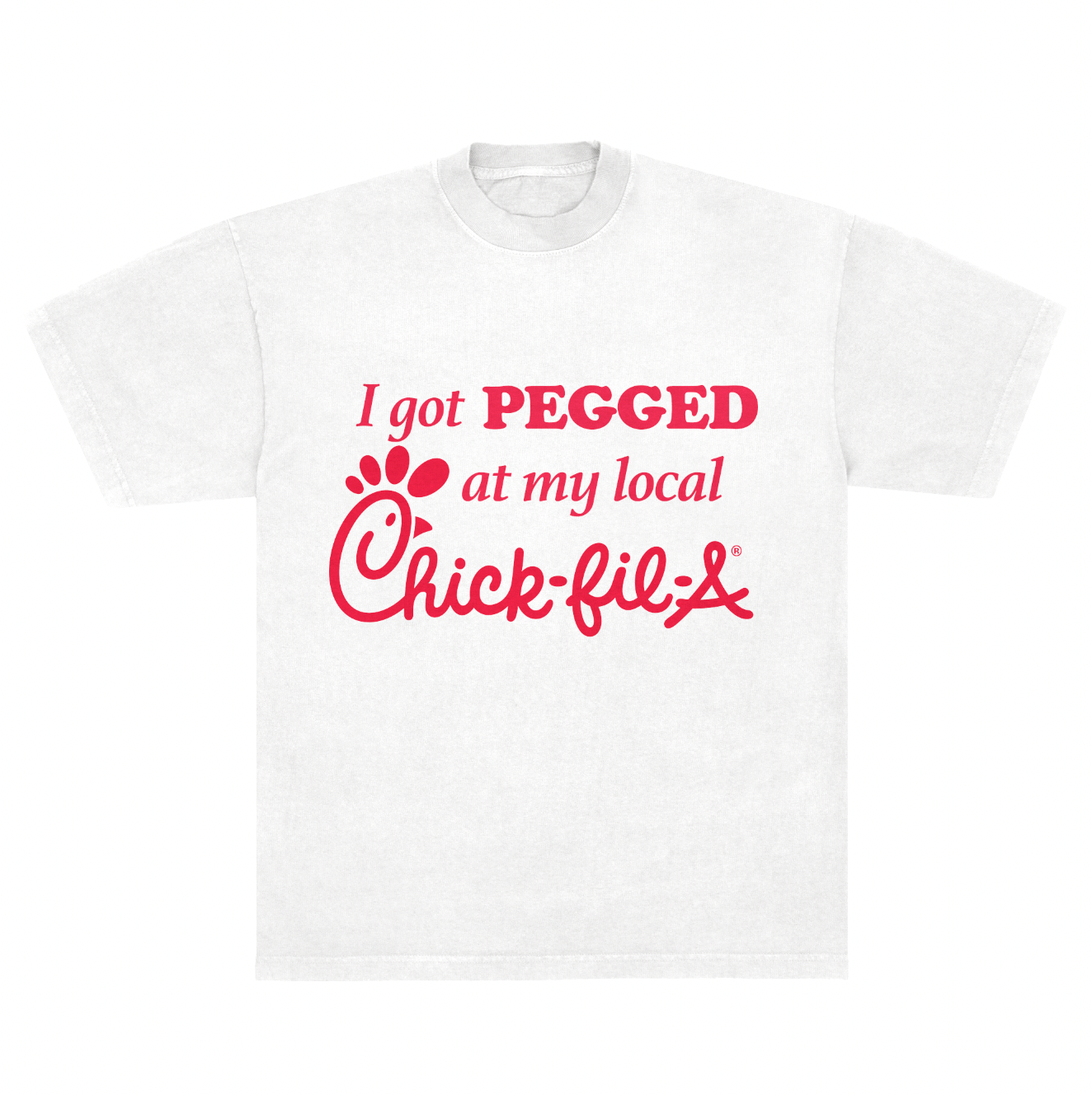 I GOT PEGGED TEE